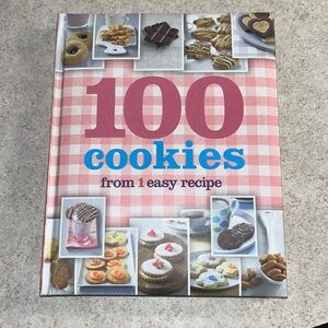“100 Cookies from 1 Easy Recipes” cookbook by Linda Doeser